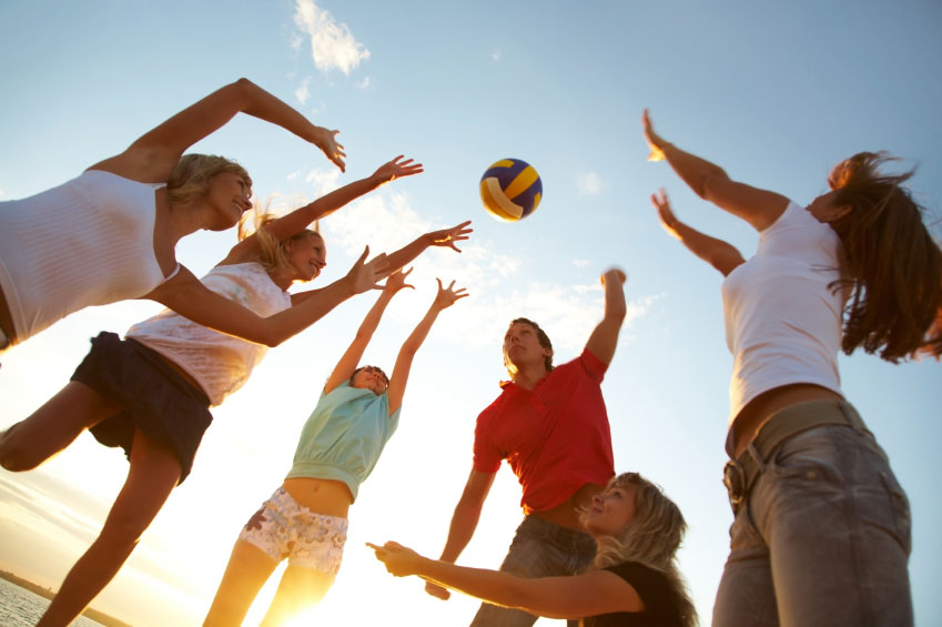 Jill is going to play volleyball with her classmates _____ week.