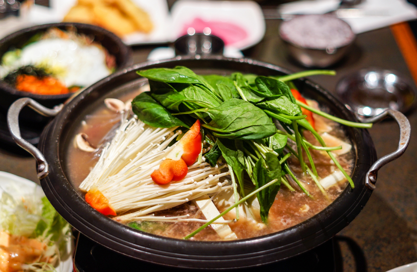 Enjoying Hot Pot